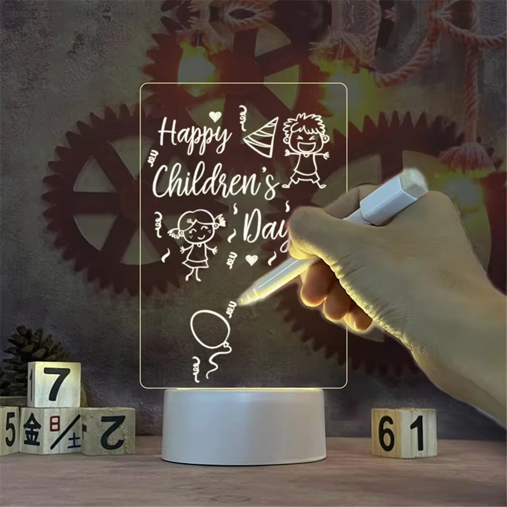 NIGHT LAMP WITH MESSAGE